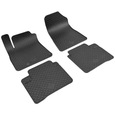 Abbildung von Walser DirtGuard Gummi Fussmatten Auto kompatibel mit Kia NIRO II 01/2022 Heute