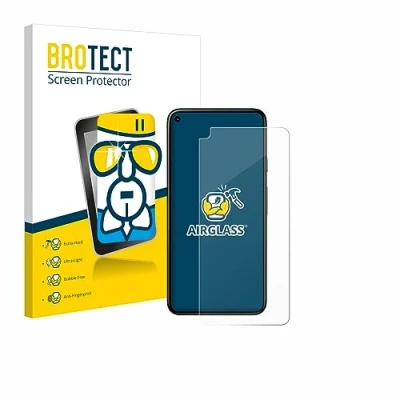 Abbildung von BROTECT Schutzglas für Google Pixel 5 Schutzfolie Panzer Folie Glas [Extrem Kratzfest 9H, Anti Fingerprint, Ultra Transparent]