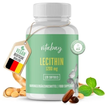 Abbildung von Lecithin 1200 mg Sojalecithin+Vit.E vega 120 St