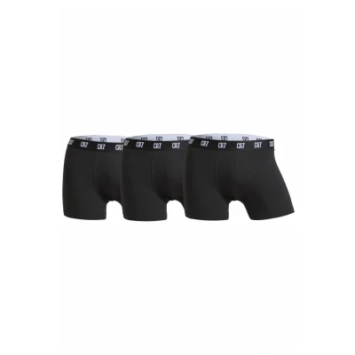 Abbildung von CR7 Cristiano Ronaldo 3P Men Trunk Schwarz Baumwolle Medium Herren