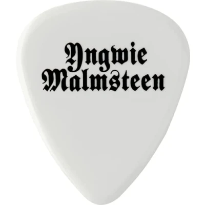 Abbildung von JIM DUNLOP Plektrum Signature Yngwie Malmsteen Delrin 1,5mm 24 Stück, Weiß