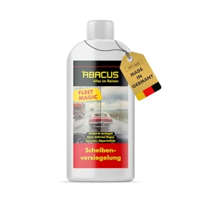 Abbildung von ABACUS Fleet Magic Nanoversiegelung, Glasversiegelung, Lotusversiegelung, Scheibenversiegelung (Regenabweiser mit Abperleffekt, 1 St., 1x250ml), Deutschlands bekannte Lotuseffekt