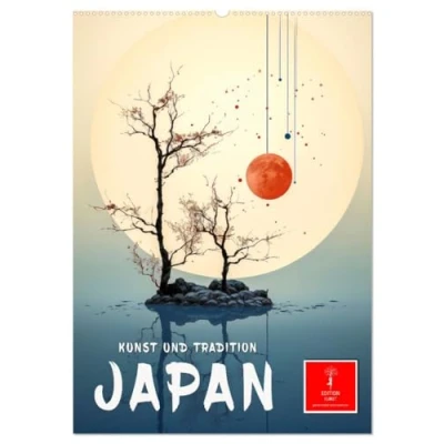 Abbildung von Japan Kunst und Tradition (Wandkalender 2025 DIN A2 hoch), CALVENDO Monatskalender