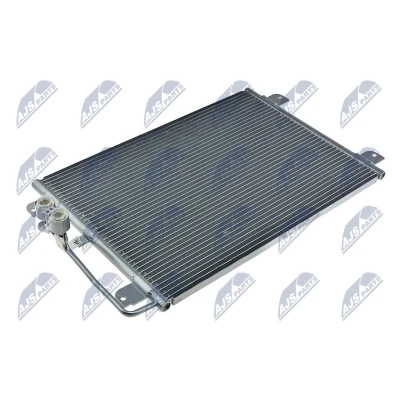 Abbildung von NTY CCS RE 003 Klimakondensator ohne Trockner Aluminium RENAULT: Scénic 1, MEGANE Scenic, 1 Cabriolet