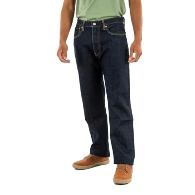 Abbildung von Levi&#039;s 555 Relaxed Straight Jeans Fit, Herren, Größe: 40x32, Welcome to the game