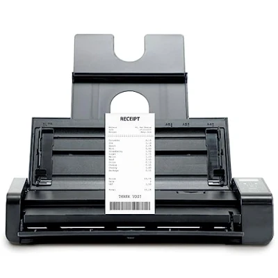 Abbildung von IRIScan PRO Scanner dokumentenscanner A4 20PPM ADF20 Duplex v5: PDF Editor, USB+AC betrieben, Scanner,OCR, Scan zu Word, PDF, XLS, Geschäftskarten Outlook,Foto Scanner, Quittungsscanner Win