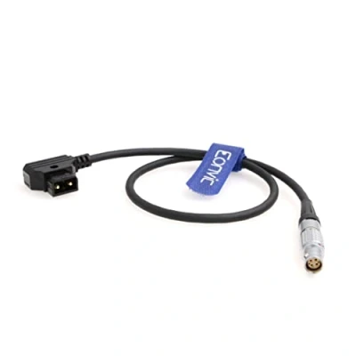 Abbildung von Eonvic V Mount Anton Akku D Tap auf 1B 6 Pin Buchse Stromkabel für Red Epic Scarlet (50 cm)