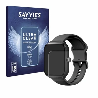 Abbildung von Savvies 18 Stück Schutzfolie für Toobur IDW16 1.95&quot; Displayschutz Folie Ultra Transparent