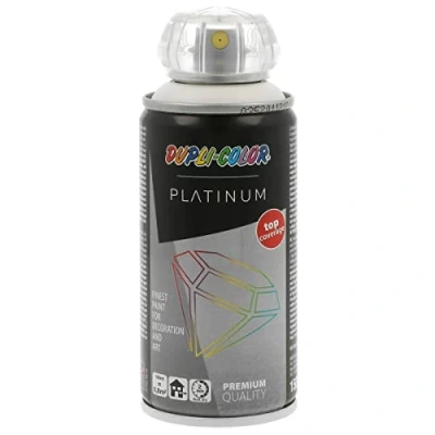 Abbildung von Dupli Color 203459 PLATINUM RAL 9010 reinweiß seidenmatt 150 ml
