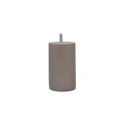 Abbildung von La Fabrique de Pieds Die fertigt Füße am20170164 Spiel Schaukelfüße 4er Zylinder Holz lackiert Taupe 10 x 6 cm