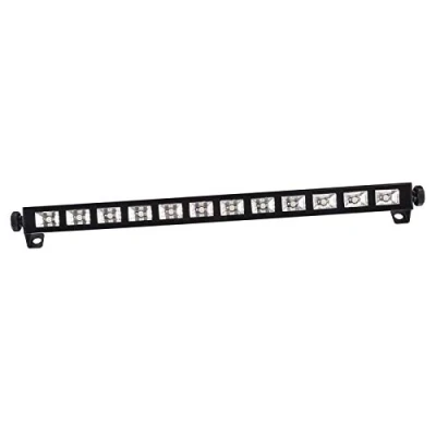 Abbildung von E Lektron UVBAR 36 LED UV Leiste Schwarzlichtleiste Blacklight Bar Wash 12x 3 Watt Lichteffekt