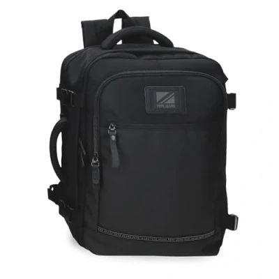 Abbildung von Pepe Jeans Stratford Rucksack für Laptop, Schwarz, 25 x 40 17 cm, Polyester, l, von Joumma Bags, Talla única, Laptop