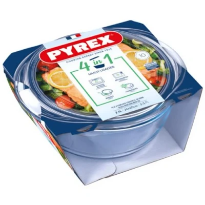 Abbildung von Pyrex Auflaufform mit Deckel Essentials ø 20 cm / 2.1 Liter