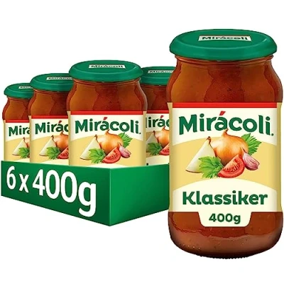 Abbildung von MIRÁCOLI Pasta Sauce Klassiker, 6 Gläser (6 x 400g)