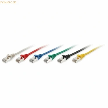 Abbildung von Digital data communication equip CU Patchkabel S/FTP 2xRJ45 Cat.6 gelb