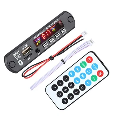 Abbildung von Bluetooth WMA Decoder Karte TFM01BT + U DX 5.0 Auto MP3 Kartenmodul Unterstützung AUX, FM, USB, TF, / WMA/WAV/FLAC/APE Format Musik