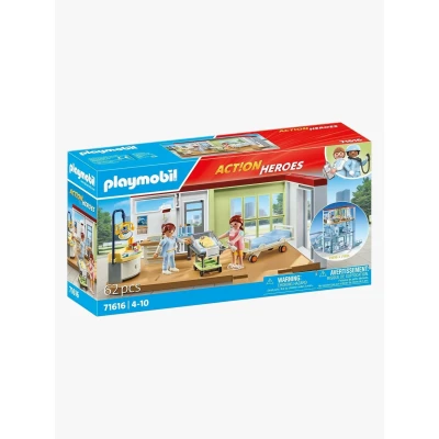 Abbildung von Playmobil® Konstruktions Spielset Entbindungsstation (71616), Action Heroes, (62 St), Made in Europe