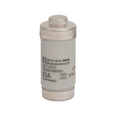 Abbildung von Mersen NEOZED Sicherungseinsatz D02GG40V63 D02, 63A Kupfer D0 4086500010134