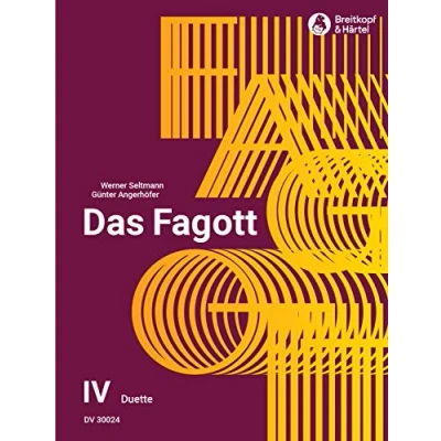 Abbildung von Das Fagott Schulwerk in 6 Bänden. Band 4: Duette (DV 30024)