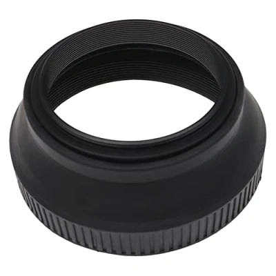 Abbildung von vhbw Gegenlichtblende kompatibel mit Panasonic Lumix G 20mm f/1.7 II ASPH Weitwinkel Streulichtblende, Matt Schwarz, Gummi, Rund
