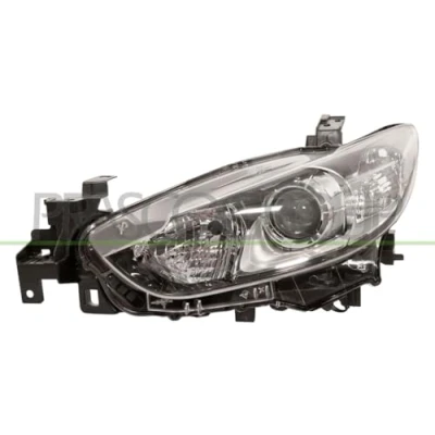 Abbildung von PRASCO MZ0534914 Scheinwerfer links H15, H11 mit Stellmotor für LWR MAZDA: 6 Limousine, Kombi