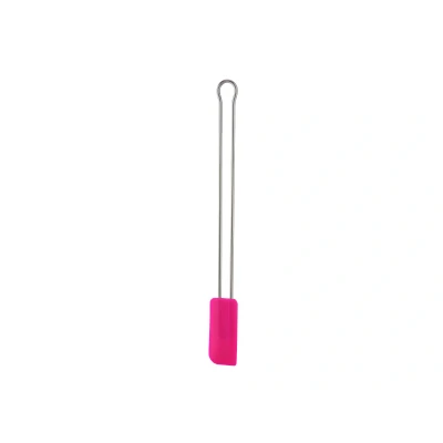 Abbildung von RÖSLE Teigschaber &quot;Pink Charrity Edition&quot;, (1 tlg.), spülmaschinengeeignet, 26 cm, schmal, pink