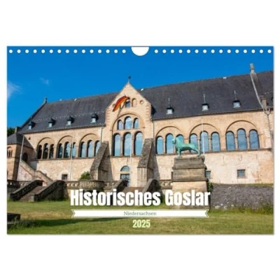 Abbildung von Historisches Goslar Niedersachsen (Wandkalender 2025 DIN A4 quer), CALVENDO Monatskalender