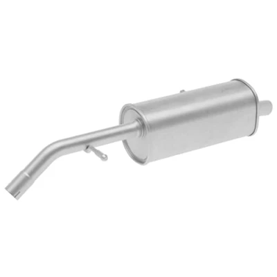 Abbildung von HELLA 8LD 366 027 411 Endschalldämpfer hinten mit Anbauteilen CITROËN: C3 I Schrägheck, C2 Pluriel, PEUGEOT: 1007 Schrägheck