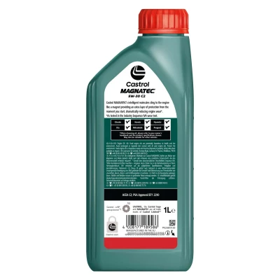 Abbildung von Castrol Magnatec C2 5W 30 1l Motoröl 15F6C8 PEUGEOT: 4007, 206+ Schrägheck, 407 SW, CITROËN: C1 I, Jumper II Kastenwagen, Berlingo