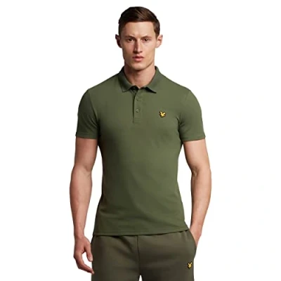 Abbildung von Lyle &amp; Scott Sport Poloshirt mit kurzen Ärmeln in Grün