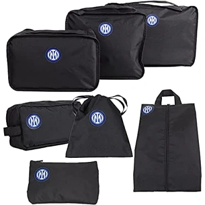 Abbildung von Inter Koffer Organizer Set, 7 teilig, offizielles Produkt, Schwarz