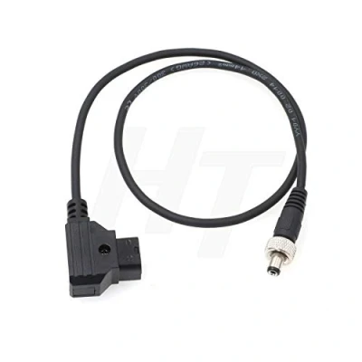 Abbildung von D Tap auf Verriegelung DC 2,1 mm Stromkabel für Lectrosonics Receiver Videogeräte PIX E7 Atomos Ninja V Monitor