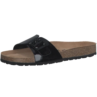 Abbildung von Tamaris CORRA Pantolette, Sommerschuh, Schlappen mit Leder Innensohle