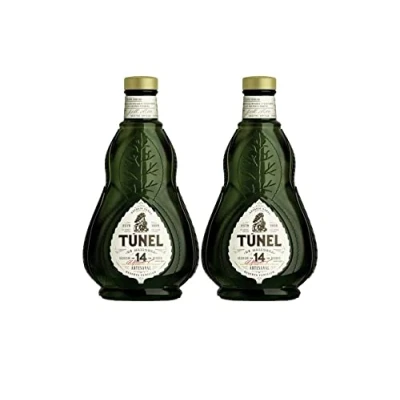 Abbildung von Tunel 14 2er Set Hierbas 0,7L (28% Vol) Reserva Familiar Kräuterlikör de Mallorca [Enthält Sulfite]