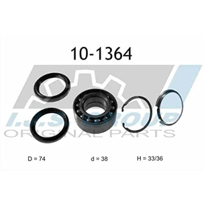 Abbildung von IJS GROUP 10 1364 Radlagersatz 74mm TOYOTA: Celica VI Coupe, IV Cabrio