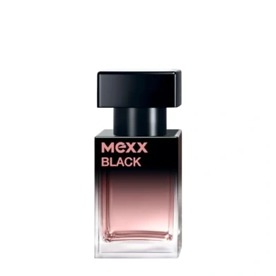 Abbildung von MEXX BLACK Woman Eau de Toilette, fesselnd intensiver Duft fruchtiger Noten für sinnliche Frauen, 15ml