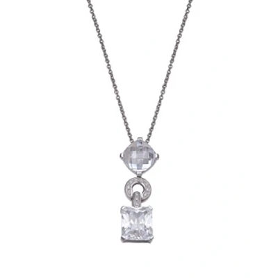 Abbildung von Orphelia Damen Anhänger mit kette 925 Sterlingsilber Zirkonia ZH 4536