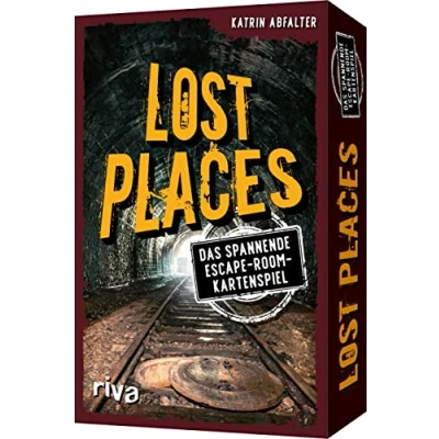 Abbildung von Lost Places Rette Deutschlands geheimnisvollste Orte: Das spannende Escape Room Kartenspiel. perfekte Geschenk für Rätselfans. Handliches Format unterwegs. Ab 12 Jahren