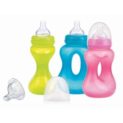Abbildung von Nuby ID1241 Trinkbecher mit Ausgießer, Kunststoff, 210 ml