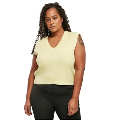 Abbildung von Urban Classics SLIP ON Top, Damen, Größe: XS, Softyellow