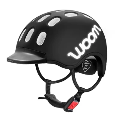 Abbildung von WOOM Kinderfahrradhelm WOOM™ Kids Größe M (53 56 cm), black, ab ca. 7 Jahre