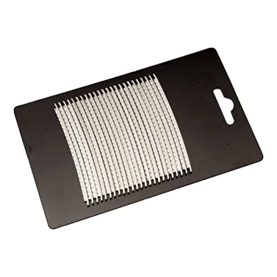 Abbildung von Musiclily Pro 2,4mm Gitarren Edelstahl Bunddraht Medium Fret Wires 24 Stück Set für Fender Gitarre Bass