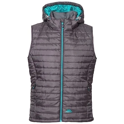 Abbildung von Trespass Aretha, Carbon, XXL, Warme Gepolsterte Jacke mit Abnehmbarer Kapuze für Damen, Grau, XX Large / 2X 2XL