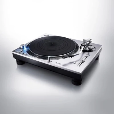 Abbildung von Technics SL 1200 GR2 Silver Grand Class Plattenspieler mit Direktantrieb (neues Modell 2023)