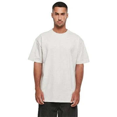 Abbildung von Build Your Brand Herren BY102 Heavy Oversize Tee T Shirt, lightgrey, S