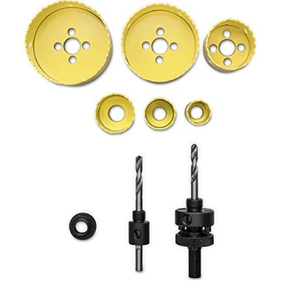 Abbildung von Lochsägen Set aus HSS Bi Metall