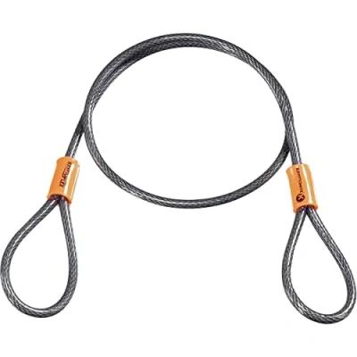 Abbildung von Kryptonite 210719 Schlaufenkabel Krypto Flex 76 cm, ⌀5mm, Grau