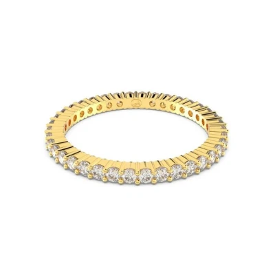 Abbildung von Swarovski Ring goldcoloured, Damen, Größe: 50, Gold coloured