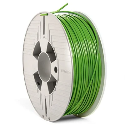 Abbildung von Verbatim PLA Filament 3D Druck, 2,85mm, 1kg, Hochleistungs Polyactid zur Materialextrusion, für Drucker und Stift, aus PLA, 1 Spule 126m, grün