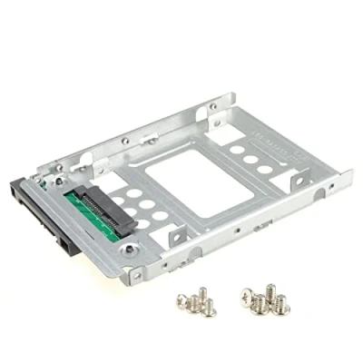 Abbildung von DSLRKIT 2.5 inches SSD to 3.5 SATA Hard Disk Drive HDD Adapter Caddy Tray CAGE Hot Swap Plug